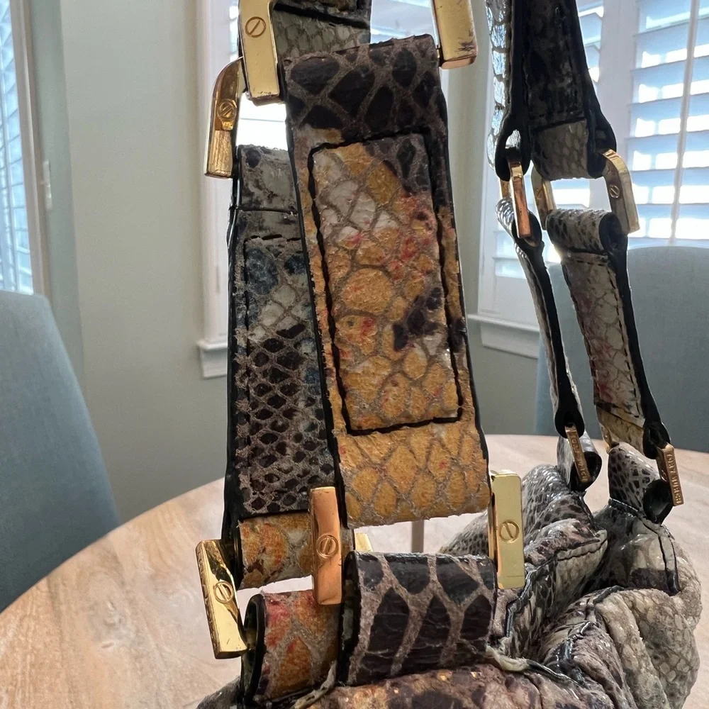 Tory Burch Snakeskin Shoulder Bag